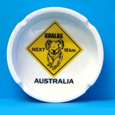 Ashtray Roadsign Koala